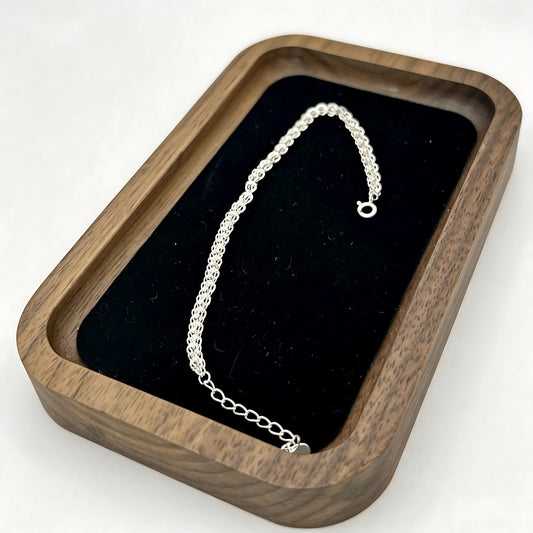 Micro Engraved Sterling Silver Scale Bracelet, Sparkling Textured Link Chain, Lightweight Elegant Shimmer