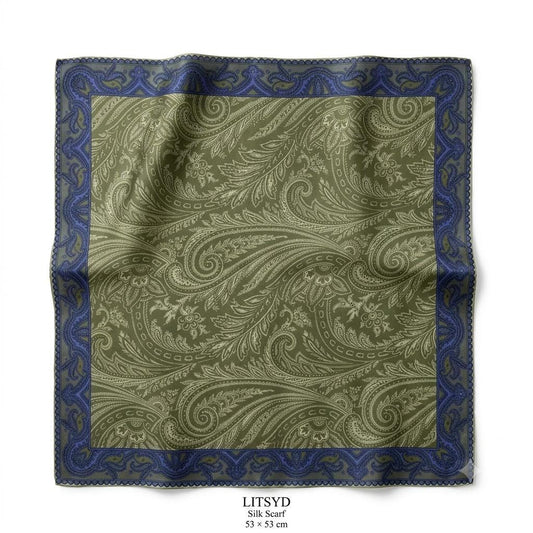 100% silk scarf